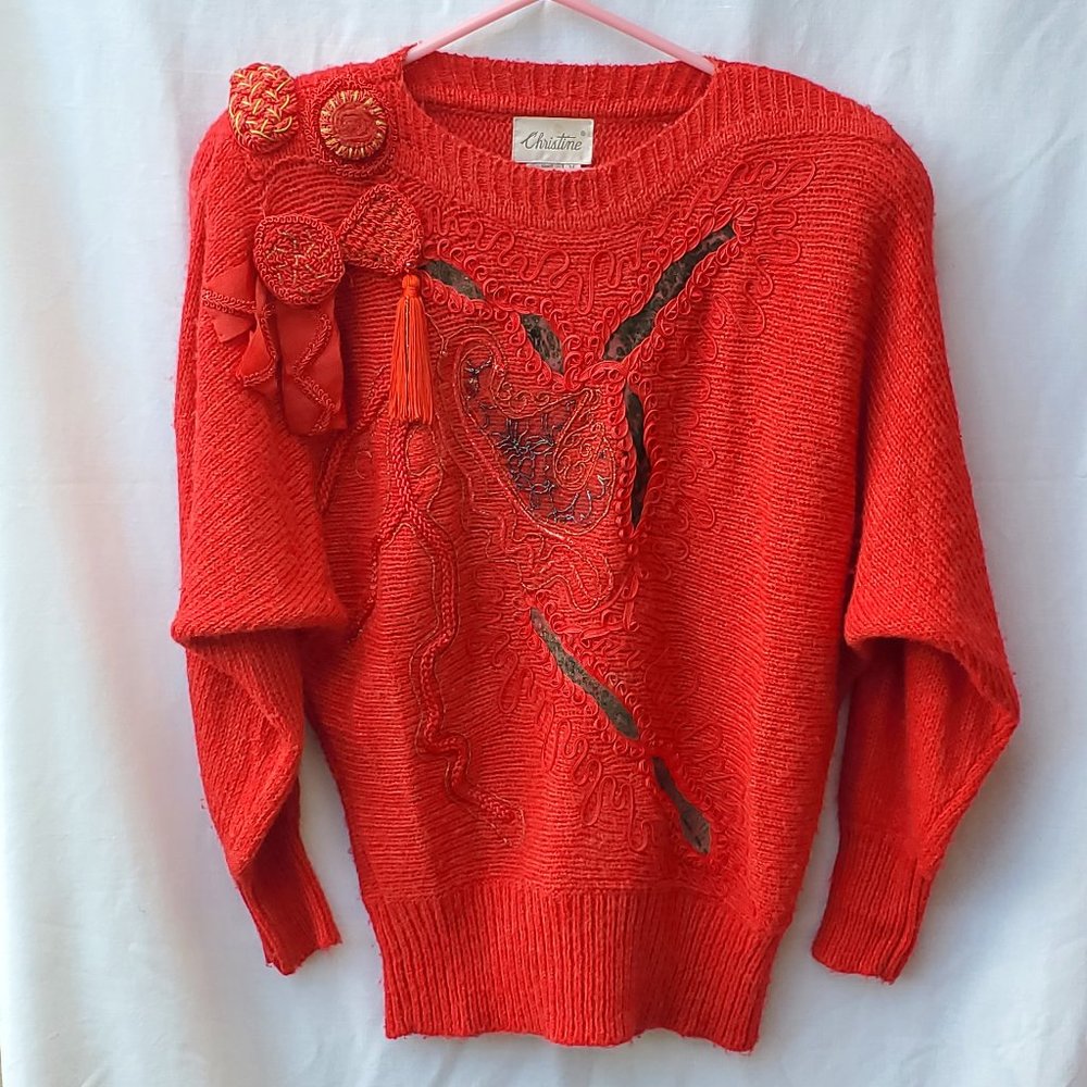Vintage Christine Phillipe Sweater SZ M